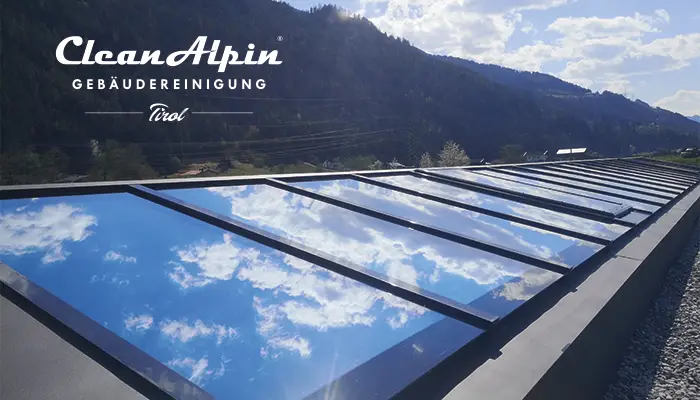 Fensterreinigung & Glasreinigung Tirol – Clean•Alpin